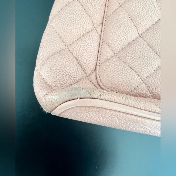 Chanel Quilted Caviar Leather Medallion Tote - Picture 9 of 16